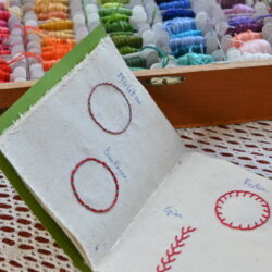 Broderie en carnet : mon répertoire de points